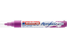 Acrylmarker edding e-5100 medium bessenrood