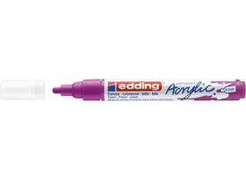 Acrylmarker edding e-5100 medium bessenrood