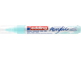 Acrylmarker edding e-5100 medium pastel blauw