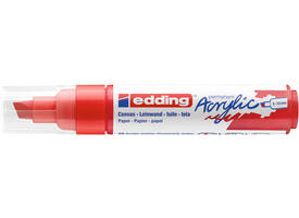 Acrylmarker edding e-5000 breed verkeersrood