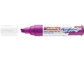 Acrylmarker edding e-5000 breed bessenrood