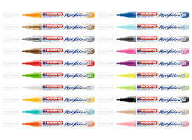Acrylmarker edding e-5300 fijn zwart