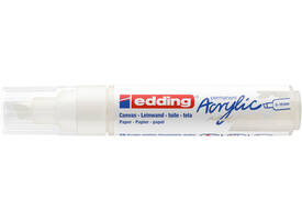 Acrylmarker edding e-5000 breed  verkeerswit