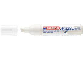 Acrylmarker edding e-5000 breed  verkeerswit