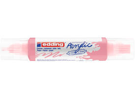 Acrylmarker edding e-5400 3D double liner stijlvol mauve