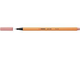 Fineliner STABILO point 88/28 fijn donkerblush