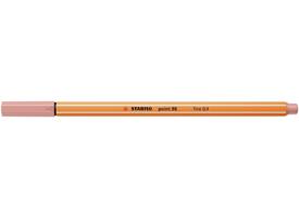 Fineliner STABILO point 88/28 fijn donkerblush