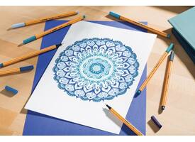 Fineliner STABILO point 88/28 fijn donkerblush