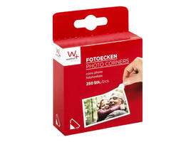 Fotohoeken walther design 10x18mm 250 stuks