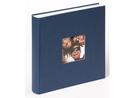 Fotoalbum walther design Fun 30x30cm 50vel blauw