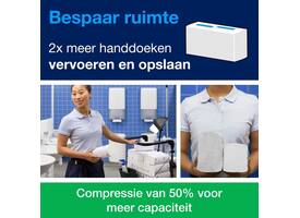 Handdoek Tork H5 PeakServe Universal 1-laags 201x225mm 12x410 vel wit 100585