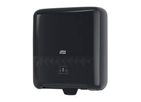 Handdoekroldispenser Tork H1 Elevation Matic zwart 551008