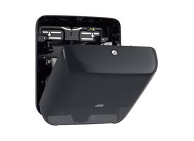 Handdoekroldispenser Tork H1 Elevation Matic zwart 551008