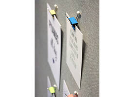 Papierklem MAUL 215 foldback 7mm + 9mm assorti 24 stuks