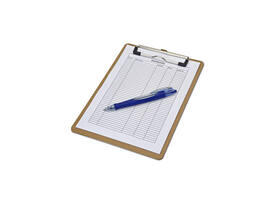 Klembord MAUL Basic A5 staand hout
