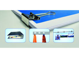 Papierklem MAUL 215 foldback 19mm capaciteit 7mm assorti 12 stuks