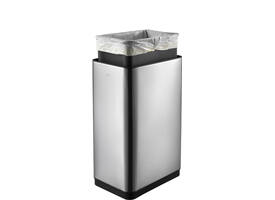 Afvalbak EKO Mirage met sensor 30liter RVS mat