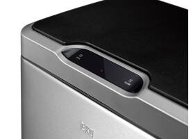 Afvalbak EKO Mirage met sensor 20+20liter RVS mat