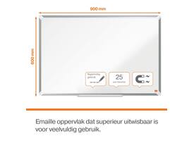 Whiteboard Nobo Premium Plus 60x90cm emaille