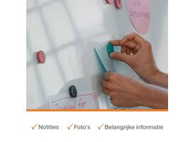 Whiteboard Nobo Premium Plus 90x120cm staal