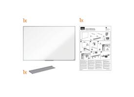 Whiteboard Nobo Essence 45x60cm staal