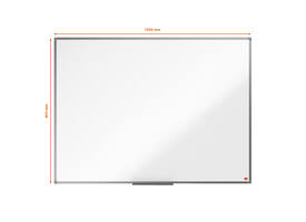 Whiteboard Nobo Essence 90x120cm staal