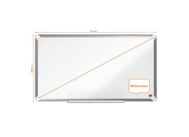 Whiteboard Nobo Premium Plus widescreen 40x71cm emaille