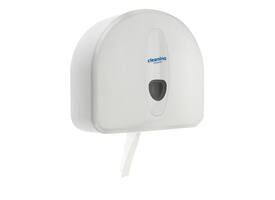 Toiletpapierdispenser Cleaninq jumbo groot wit