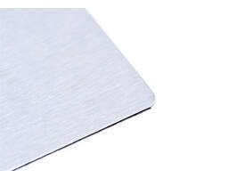 Wandlijst MAUL Solid RVS zelfklevend 50cm alu-kleur