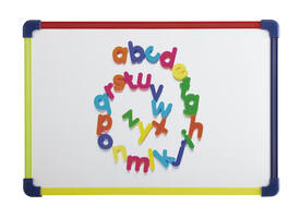 Whiteboard MAUL 24x35cm 2-zijdig beschrijf- wisbaar magnetisch staal