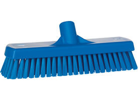 Vloerschrobber Vikan harde vezel 305mm blauw