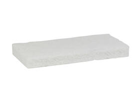 Schuurspons Vikan zacht 125x245x23mm wit nylon