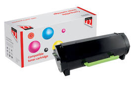 Tonercartridge Quantore alternatief tbv Lexmark 24B6186 zwart