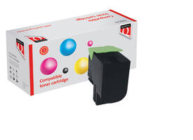 Tonercartridge Quantore alternatief tbv Lexmark 71B0H10 zwart