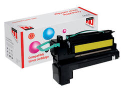 Tonercartridge Quantore alternatief tbv Lexmark C792X2YG geel