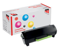 Tonercartridge Quantore alternatief tbv Lexmark 24B6213 zwart