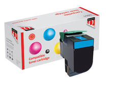 Tonercartridge Quantore alternatief tbv Lexmark C544X2CG blauw