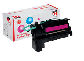 Tonercartridge Quantore alternatief tbv Lexmark C792X2MG rood