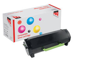 Tonercartridge Quantore alternatief tbv Lexmark 51B2H00 zwart