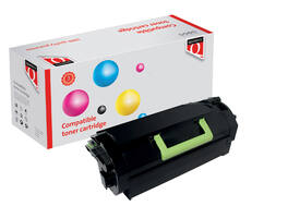 Tonercartridge Quantore alternatief tbv Lexmark 62D2X00 zwart