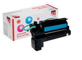 Tonercartridge Quantore alternatief tbv Lexmark C792X2CG blauw