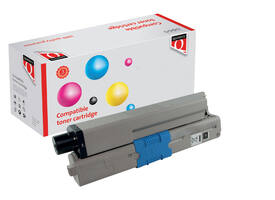Toner Quantore alternatief tbv Oki 46471104 zwart