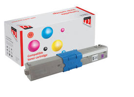 Toner Quantore alternatief tbv Oki 44973510 rood