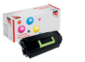 Tonercartridge Quantore alternatief tbv Lexmark 24B6015 zwart