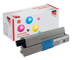 Tonercartridge Quantore alternatief tbv Oki 46507616 zwart