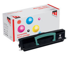 Tonercartridge Quantore alternatief tbv Lexmark X203A11G zwart