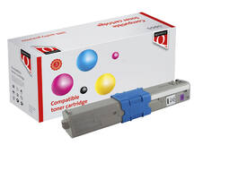 Toner Quantore alternatief tbv Oki 46508710 rood