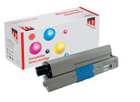 Toner Quantore alternatief tbv Oki 44844508 zwart