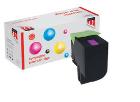 Tonercartridge Quantore alternatief tbv Lexmark 24B6009 rood