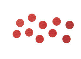 Magneet Nobo 13mm rood 10 stuks